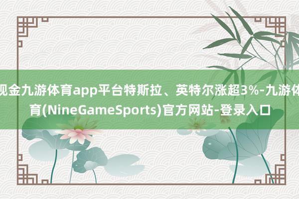 现金九游体育app平台特斯拉、英特尔涨超3%-九游体育(NineGameSports)官方网站-登录入口