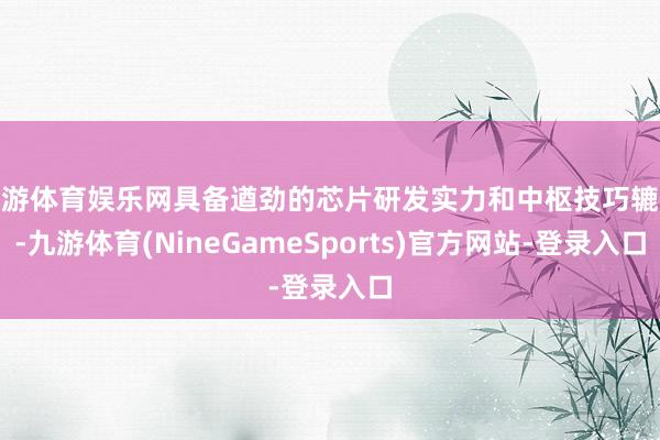 九游体育娱乐网具备遒劲的芯片研发实力和中枢技巧辘集-九游体育(NineGameSports)官方网站-登录入口